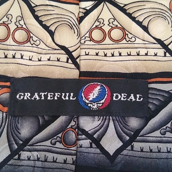 Grateful Dead 710 Ashbury Second Set Silk Tie - Picture 3 of 8